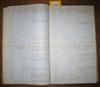 (MARITIME.) Dodge, Antipas. Log book of the ship Australia of Salem, MA on a journey from New York to Sumatra and back.